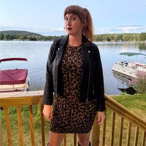 Cheetah Bodycon Dress